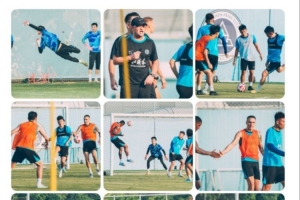 集结完毕！训练场上全力以赴，蓄势待发！